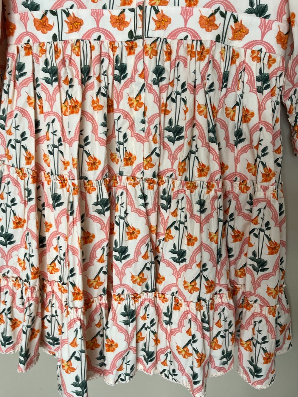 Agua by Agua Bendita Guanabana Sabanero Atardecer Floral Mini Dress M - Picture 13 of 14